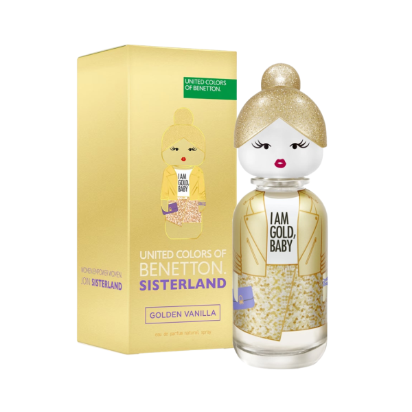 UNITED COLORS OF BENETTON SISTERLAND GOLDEN VAINILLA EDP 80ML