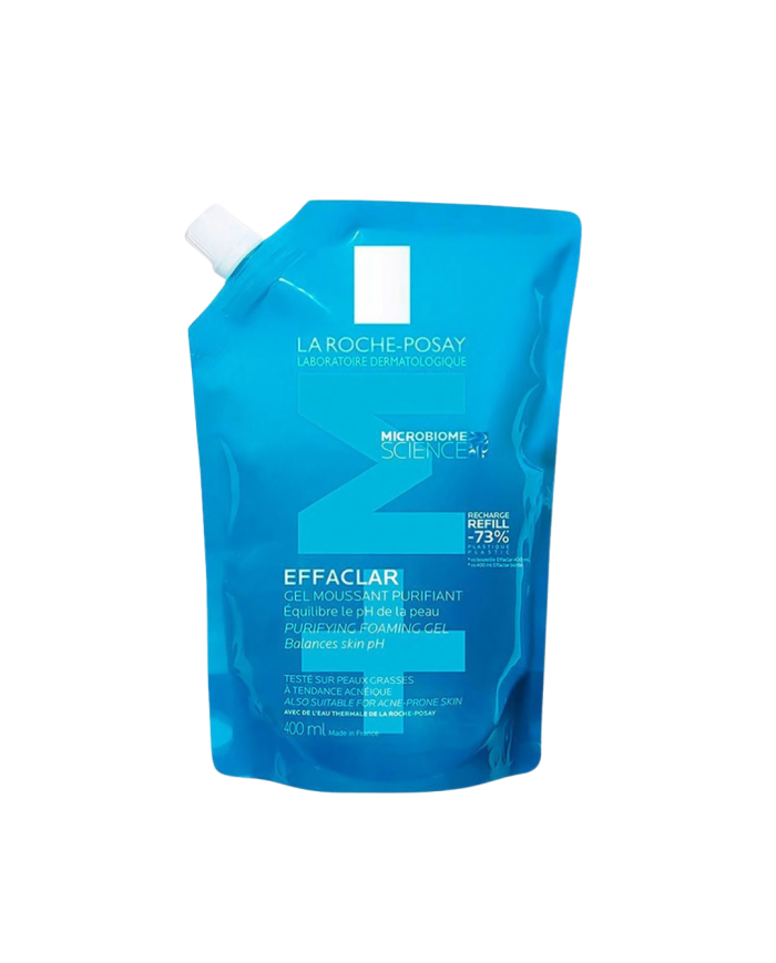 LA ROCHE POSAY EFFACLAR GEL MOUSSANT 400ML REFIL