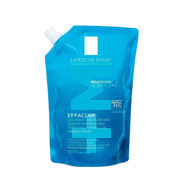 LA ROCHE POSAY EFFACLAR GEL MOUSSANT 400ML REFIL