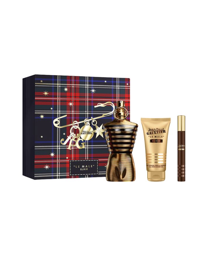 JEANPAUL GAULTIER LEMALE ELIXIR MEN EDP (125ML+SG100+10ML