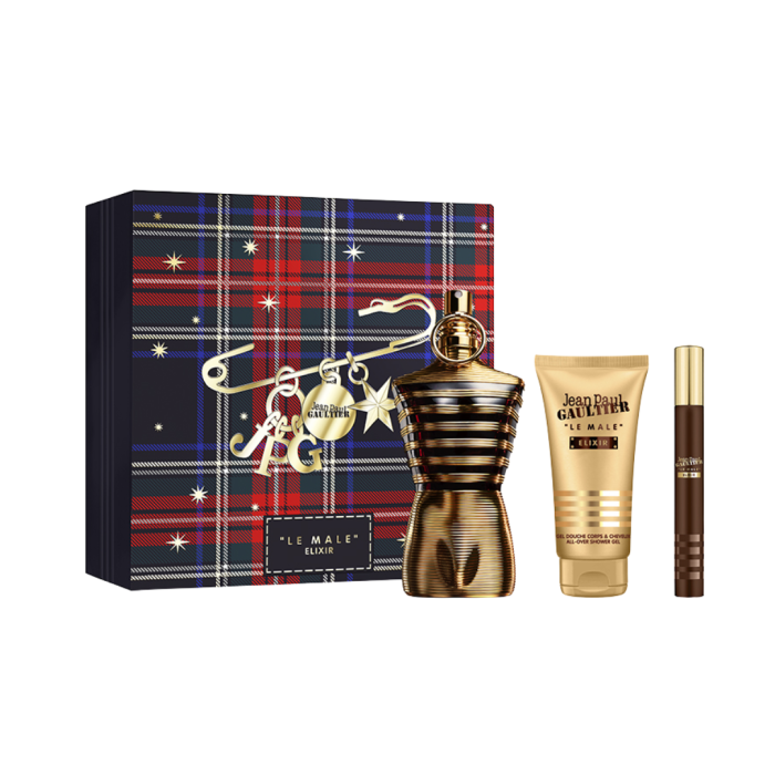 JEANPAUL GAULTIER LEMALE ELIXIR MEN EDP (125ML+SG100+10ML