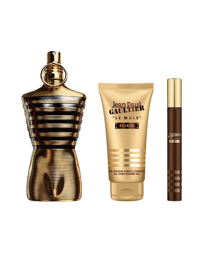 JEANPAUL GAULTIER LEMALE ELIXIR MEN EDP (125ML+SG100+10ML