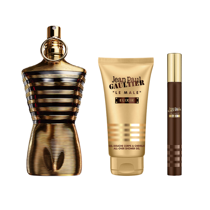 JEANPAUL GAULTIER LEMALE ELIXIR MEN EDP (125ML+SG100+10ML