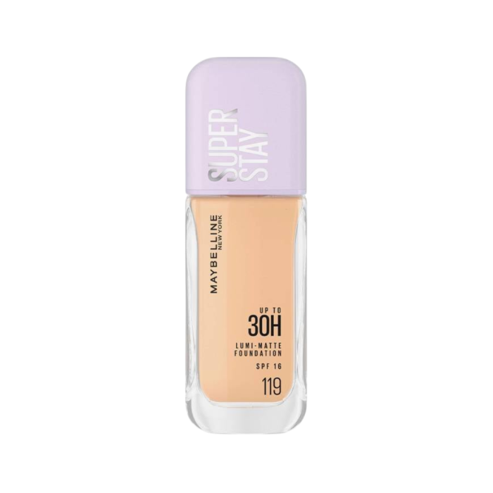 MAYBELLINE SUPERSTAY LUMI MATTE 119 BASE LIQUIDA