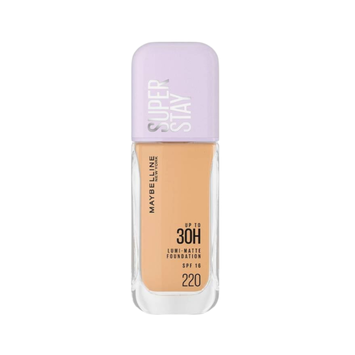 MAYBELLINE SUPERSTAY LUMI MATTE 220 BASE LIQUIDA