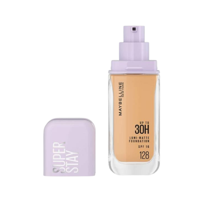 MAYBELLINE SUPERSTAY LUMI MATTE 128 BASE LIQUIDA