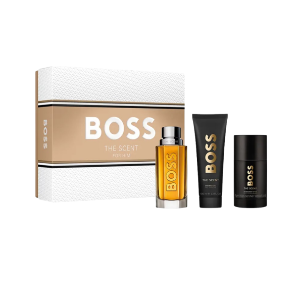 HUGO BOSS-BOSS SCENT MEN EST(100ML+DS75+SG100)