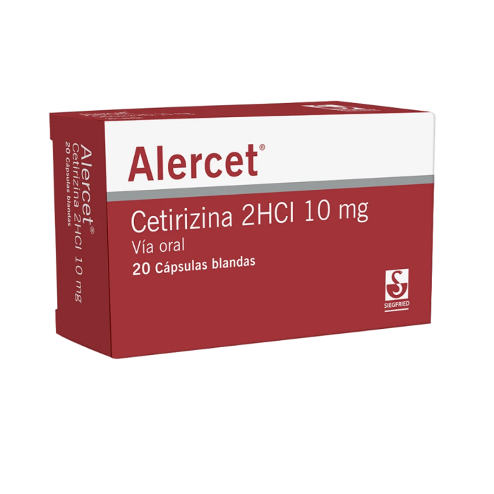 ENDOCARE  ALERCET 10MG  X20 COMP