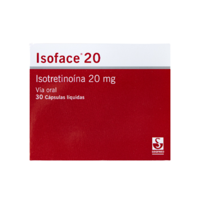 ENDOCARE  ISOFACE 20MG 30COMP