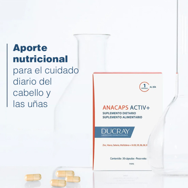 DUCRAY ANACAPS ACTV+ 30 CAPSULAS