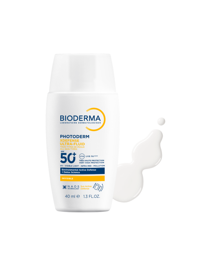 BIODERMA PHOTODERM XDEFENSE ULTRA FLUID SPF50+ INVISIBLE F40ml