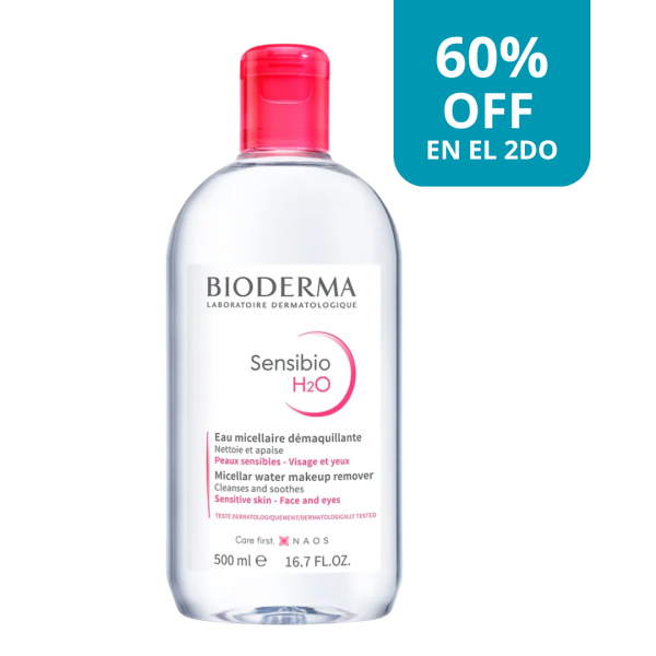 BIODERMA SENSIBIO H2O SIN DISPENSADOR 500ML
