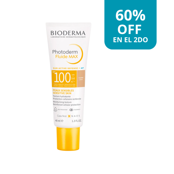BIODERMA PHOTODERM FLUIDE MAX SPF100 CLAIRE 40ML