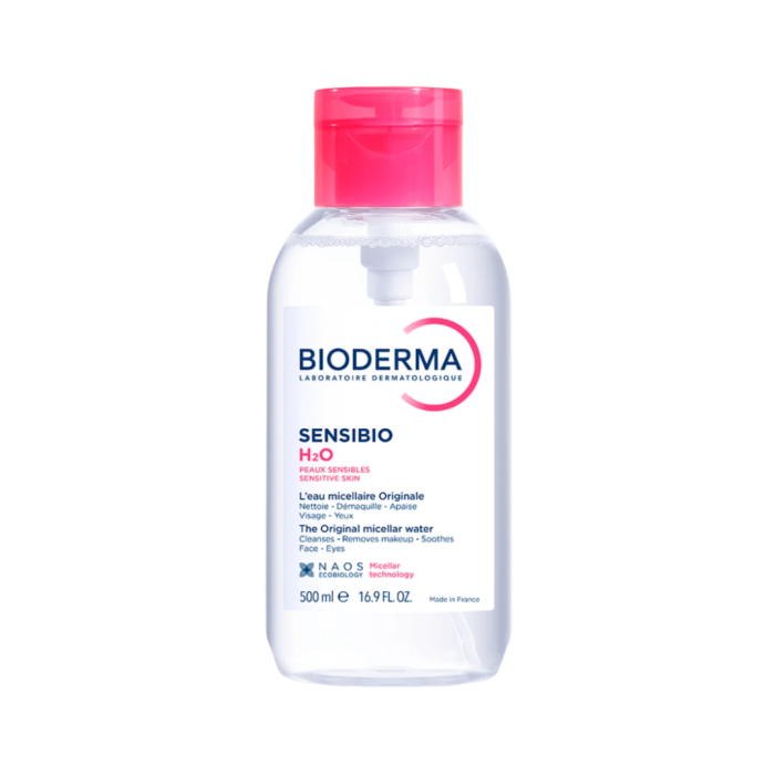BIODERMA SENSIBIO H2O AGUA MICELAR CON DISPENSADOR 500ML