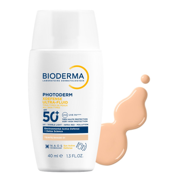 BIODERMA BIODERMA PHOTODERM XDEFENSE ULTRA FLUID SPF50+ T01 F40ml