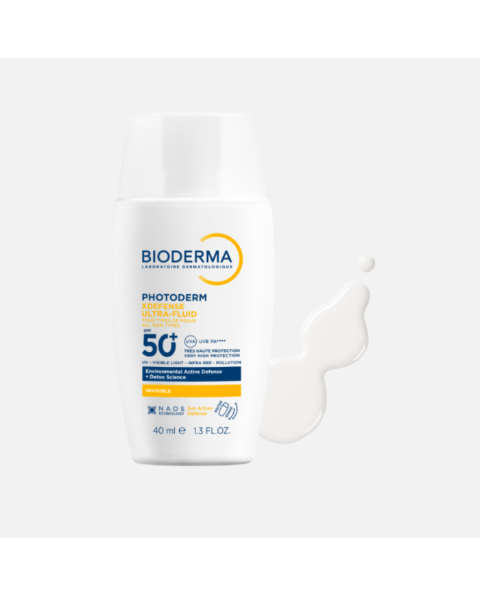BIODERMA PHOTODERM XDEFENSE ULTRA FLUID SPF50+ INVISIBLE F40ml