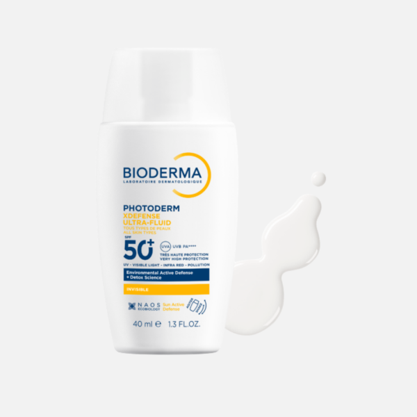 BIODERMA PHOTODERM XDEFENSE ULTRA FLUID SPF50+ INVISIBLE F40ml