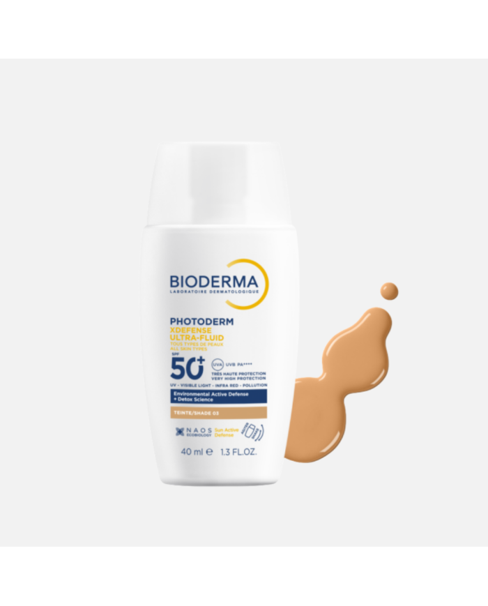 BIODERMA PHOTODERM XDEFENSE ULTRA FLUID SPF50+ T03 F40ml