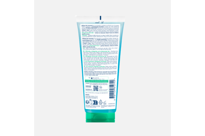 BIODERMA SEBIUM GEL MOUSSANT 200ML