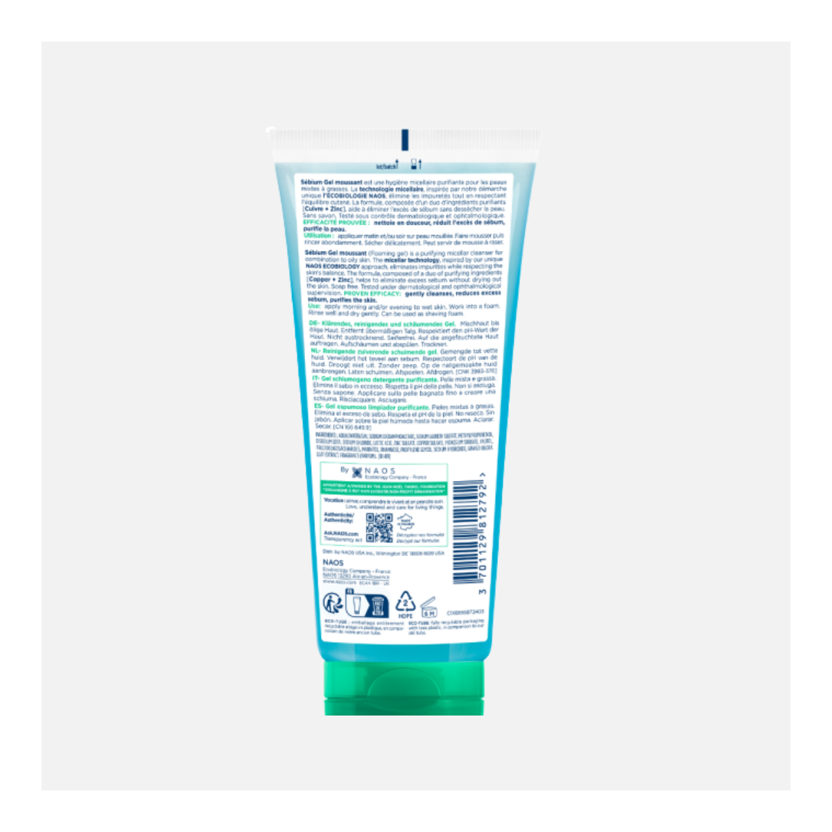 BIODERMA SEBIUM GEL MOUSSANT 200ML
