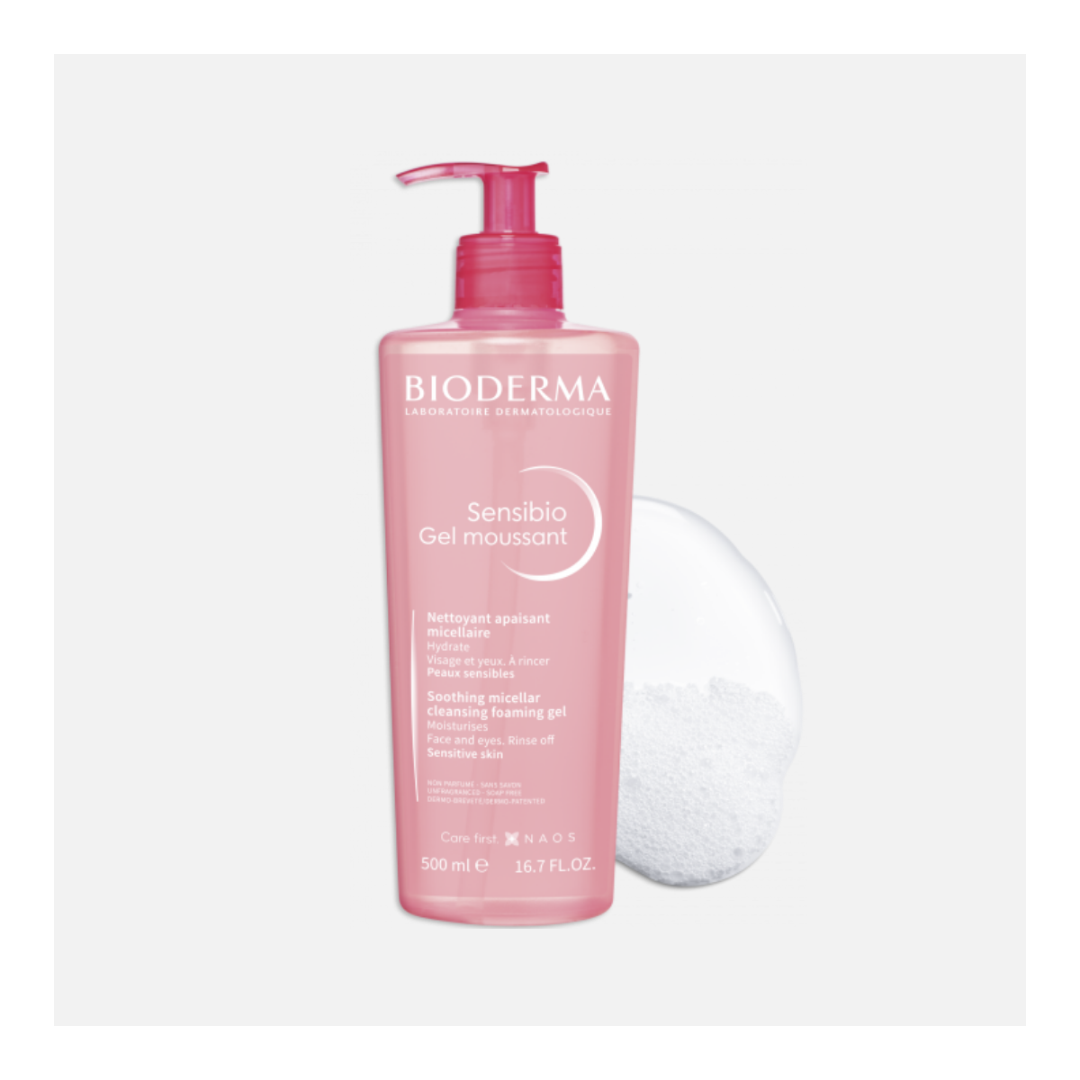 BIODERMA SENSIBIO GEL MOUSSANT 500ML