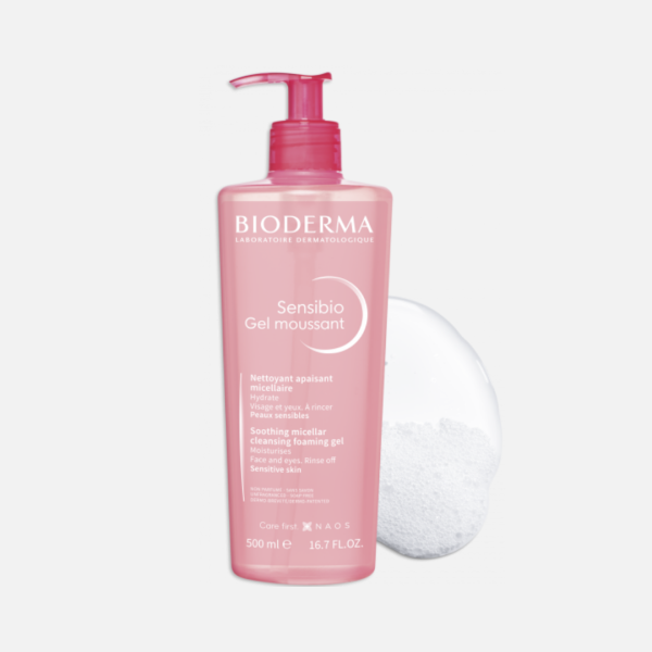 BIODERMA SENSIBIO GEL MOUSSANT 500ML