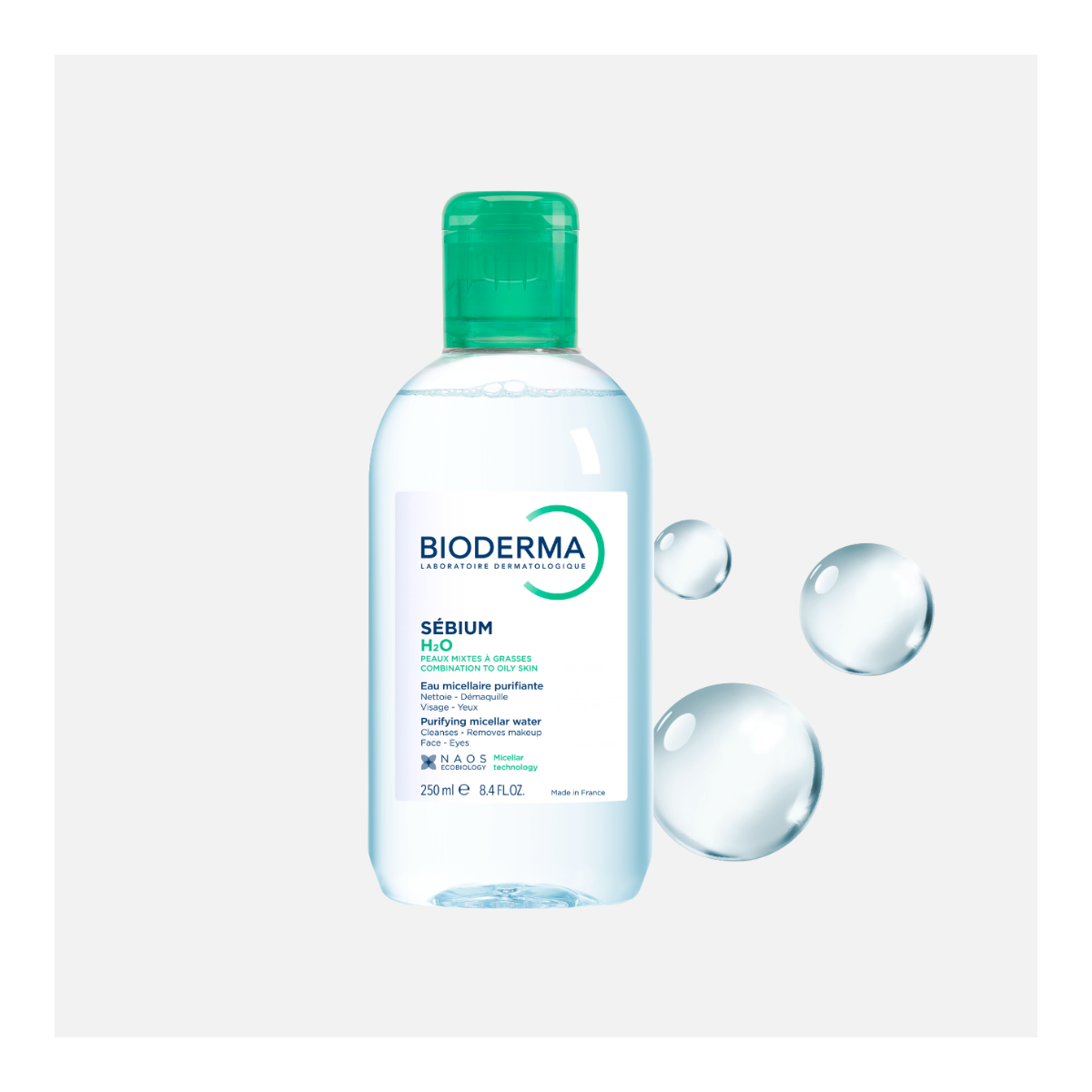 BIODERMA SEBIUM H2O AGUA MICELAR 250ML