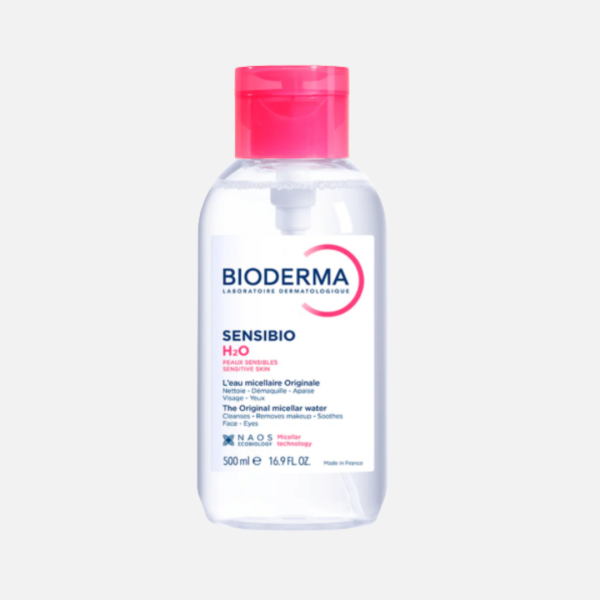 BIODERMA SENSIBIO H2O AGUA MICELAR CON DISPENSADOR 500ML
