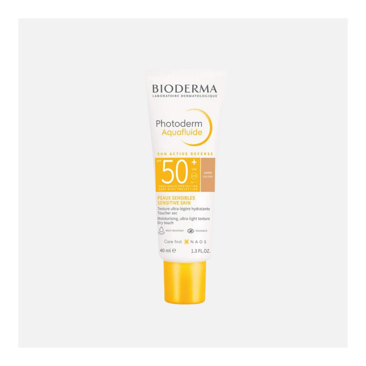BIODERMA PHOTODERM AQUAFLUIDO TONO DORADO SPF 50+ 40ML