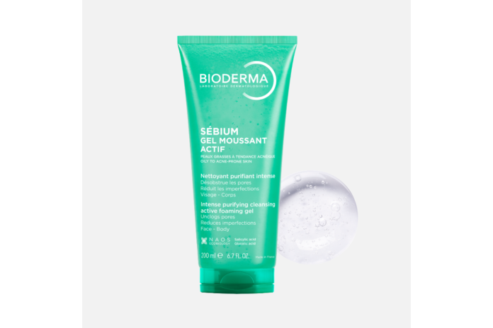 BIODERMA SEBIUM GEL MOUSSANT ACTIF 200ML