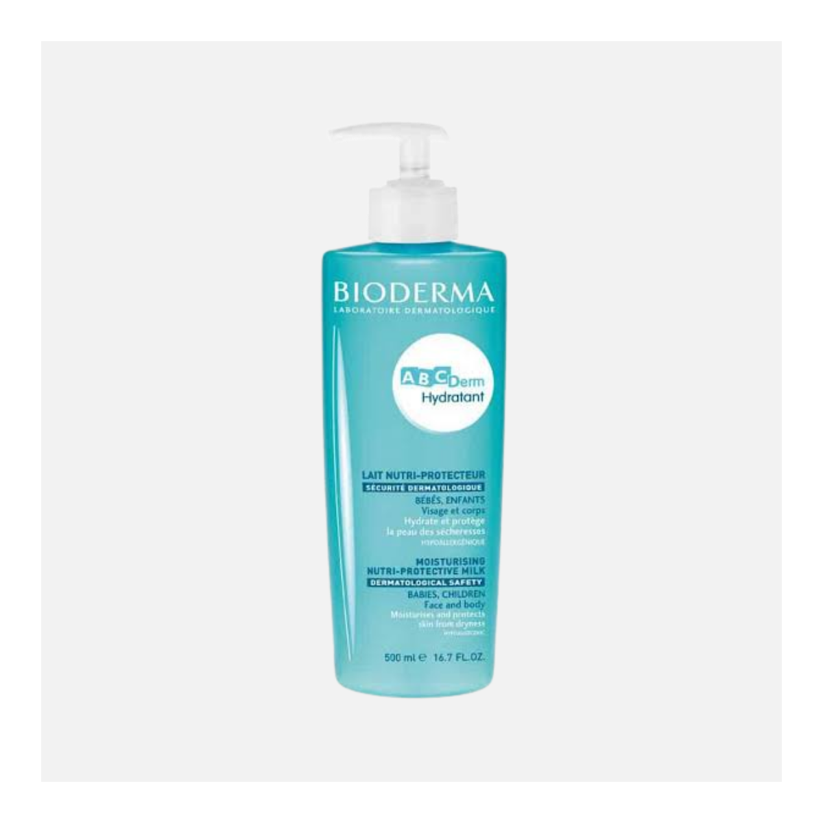 BIODERMA ABC DERM HYDRATANT LECHE NUTRITIVA Y PROTECTORA 500ML