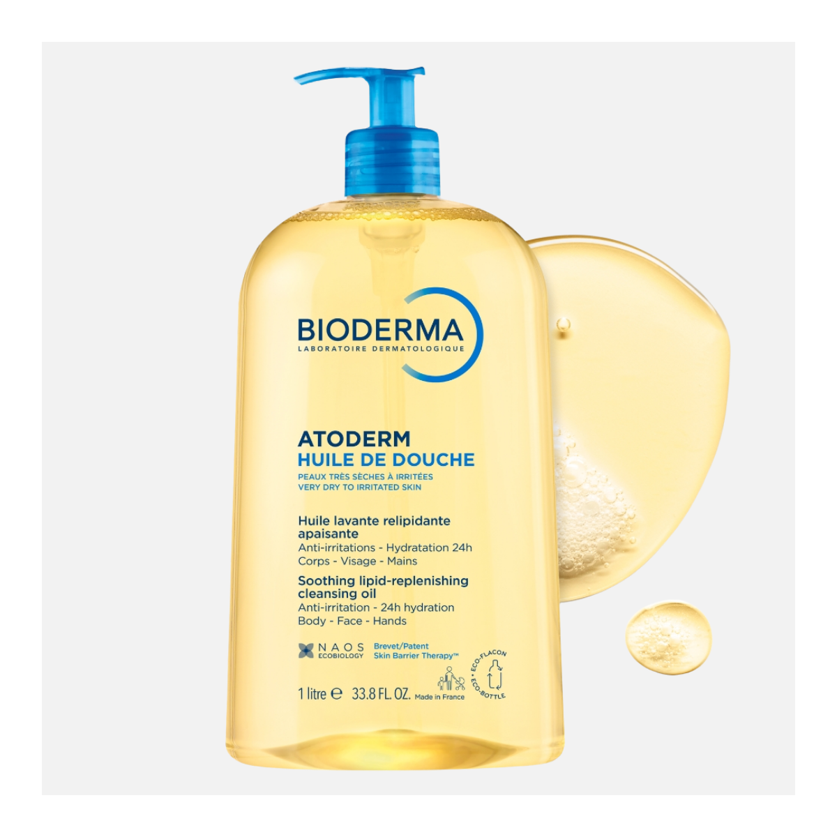 BIODERMA ATODERM HUILE DE DOUCHE 1LT