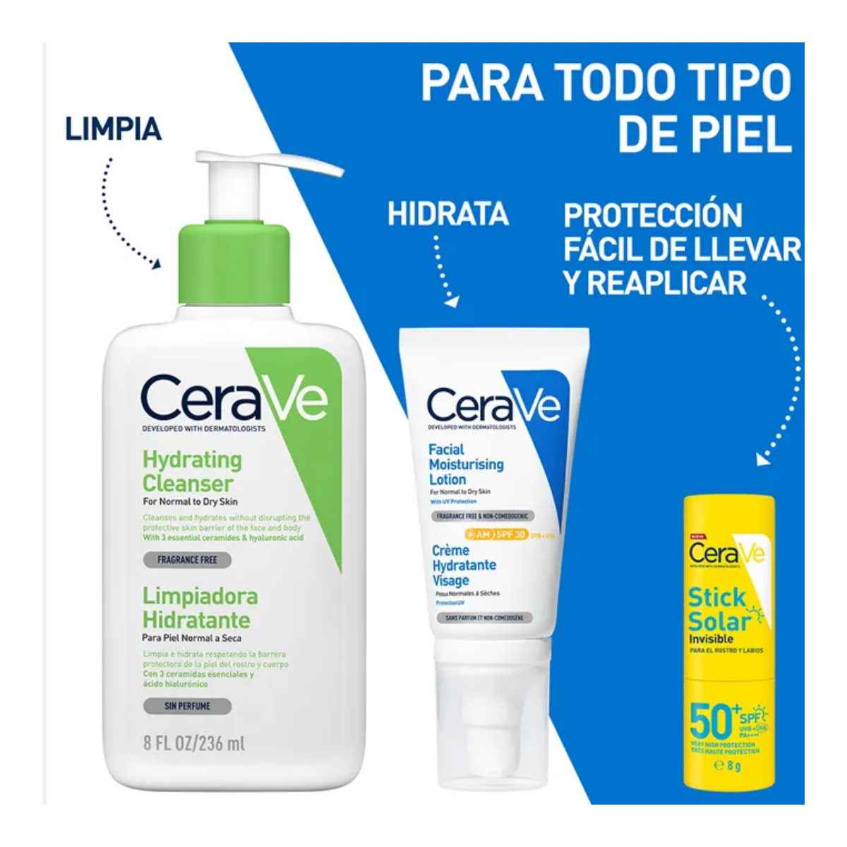CERAVE PROTECTOR SOLAR STICK 8GR