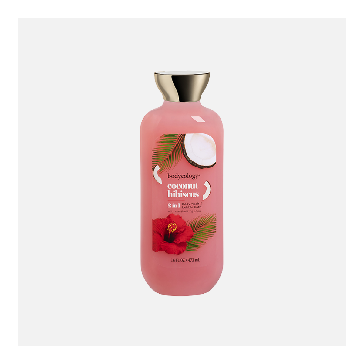 BODYCOLOGY COCONUT HIIBISCUS BODY WASH 473ML