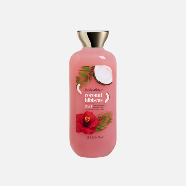 BODYCOLOGY COCONUT HIIBISCUS BODY WASH 473ML
