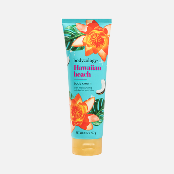 BODYCOLOGY-BC HAWAIIAN BEACH BODY CREAM 8OZ