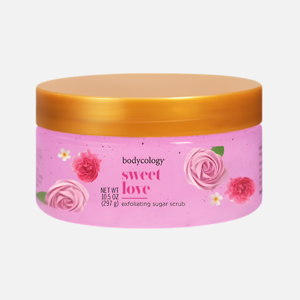 BODYCOLOGY SWEET LOVE EXFOLIATING SUGAR 297G