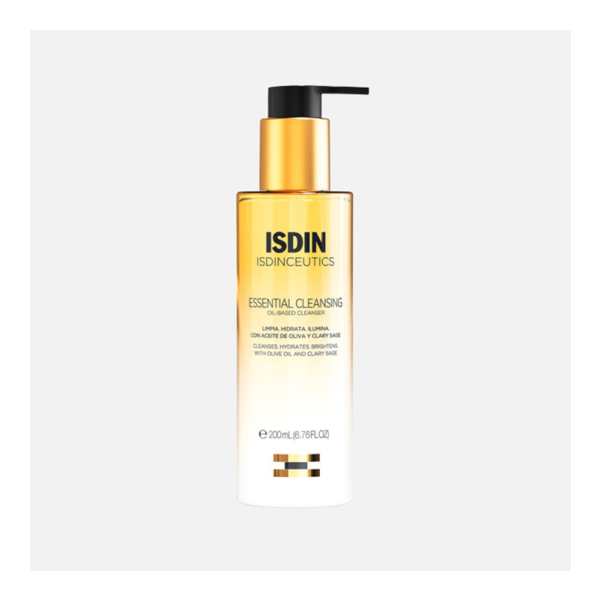 ISDIN ESSENTIAL CLEANSING OIL LIMPIADOR FACIAL 200ML