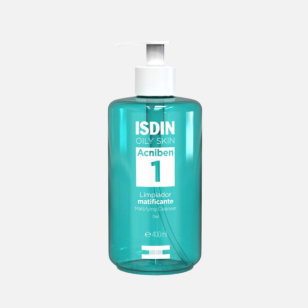 ISDIN ACNIBEN LIMPIADOR MATIFICANTE GEL 400ML