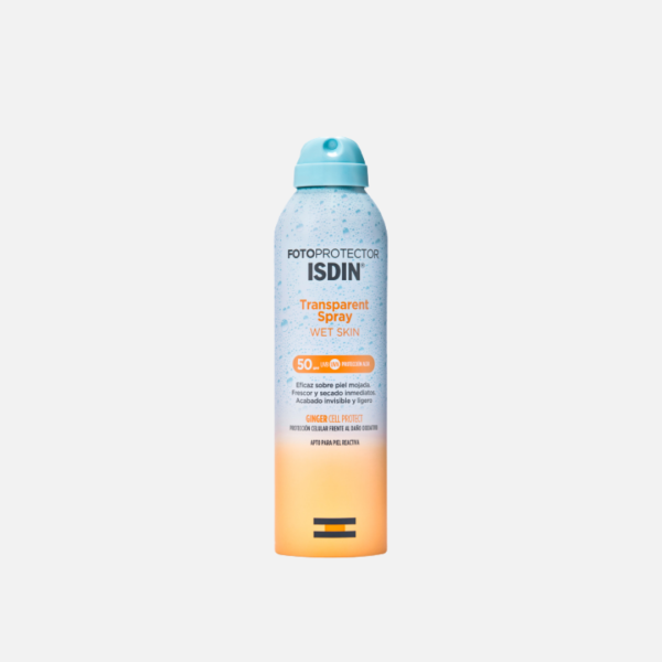 ISDIN TRANSPARENT SPRAY WET SKIN SPF 50 250ML
