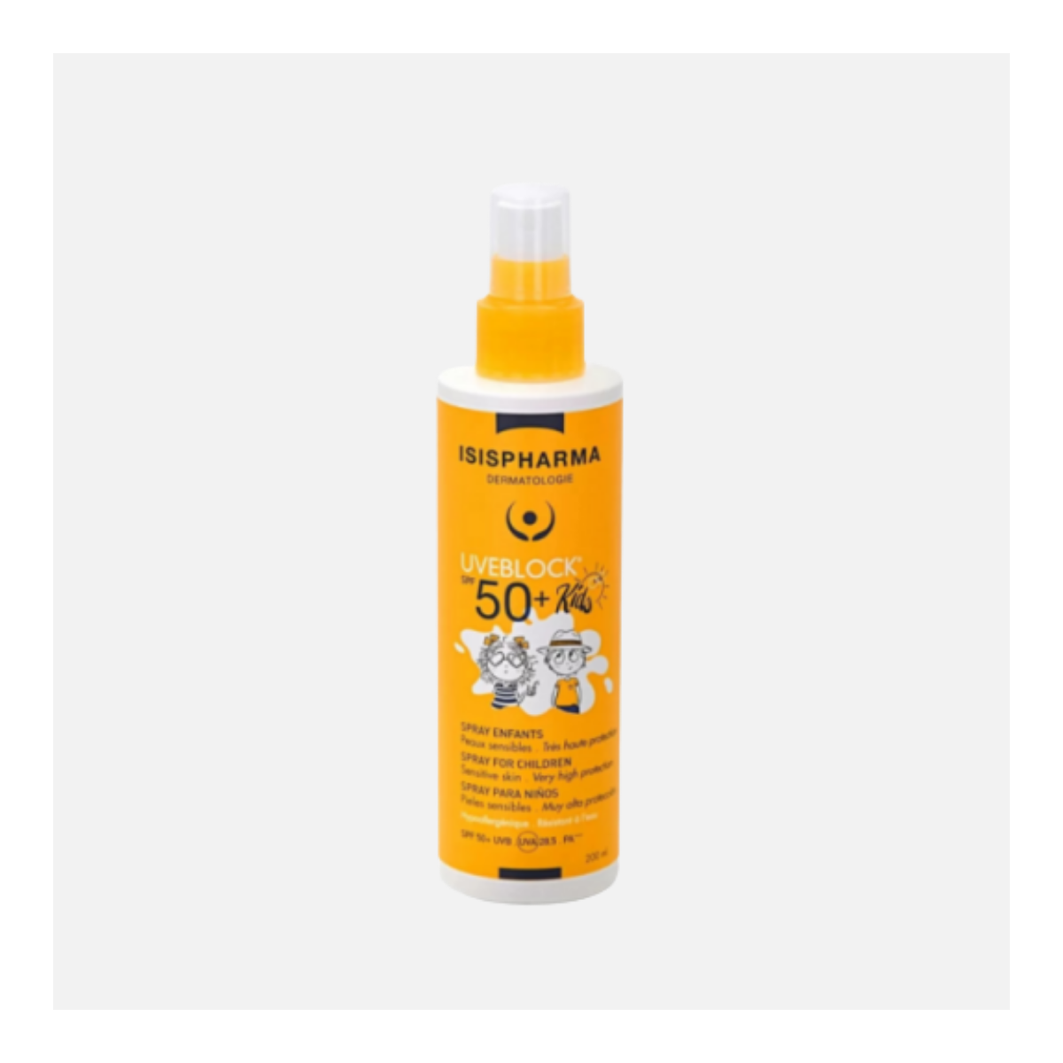 ISISPHARMA UVEBLOCK PROTECTOR SOLAR KIDS SPF 50+ 200 ML
