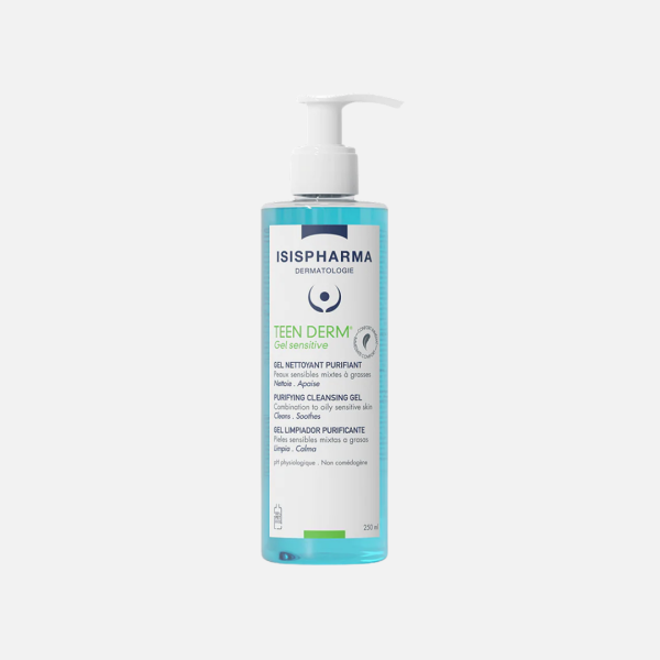 ISISPHARMA TEEN DERM GEL SENSITIVE 250ML