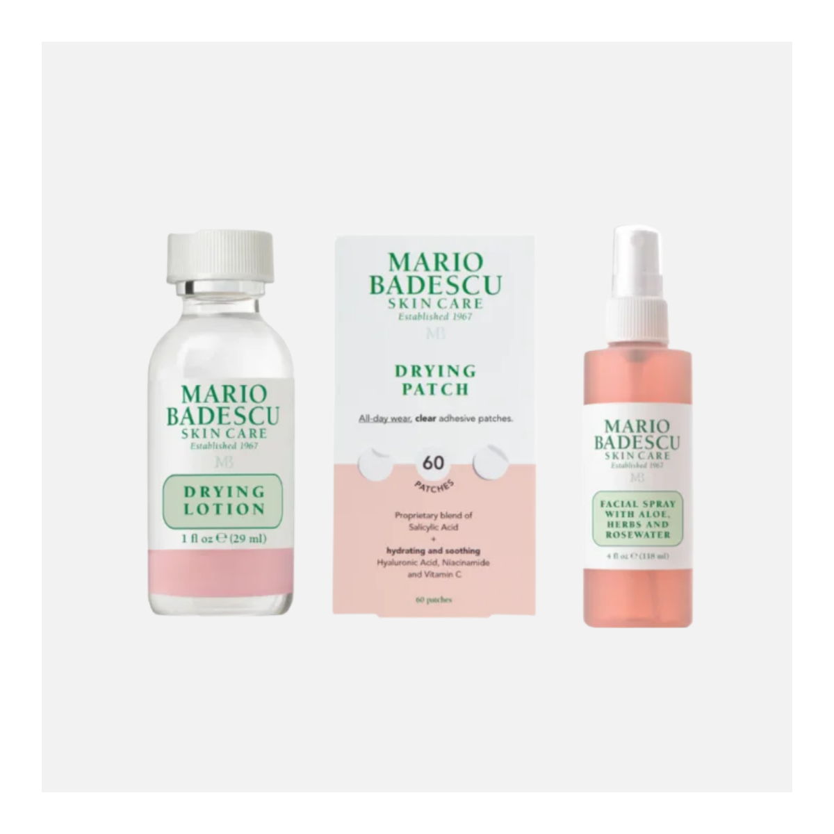 MARIO BADESCU-SET CLEAR LOOK ESTUCHES