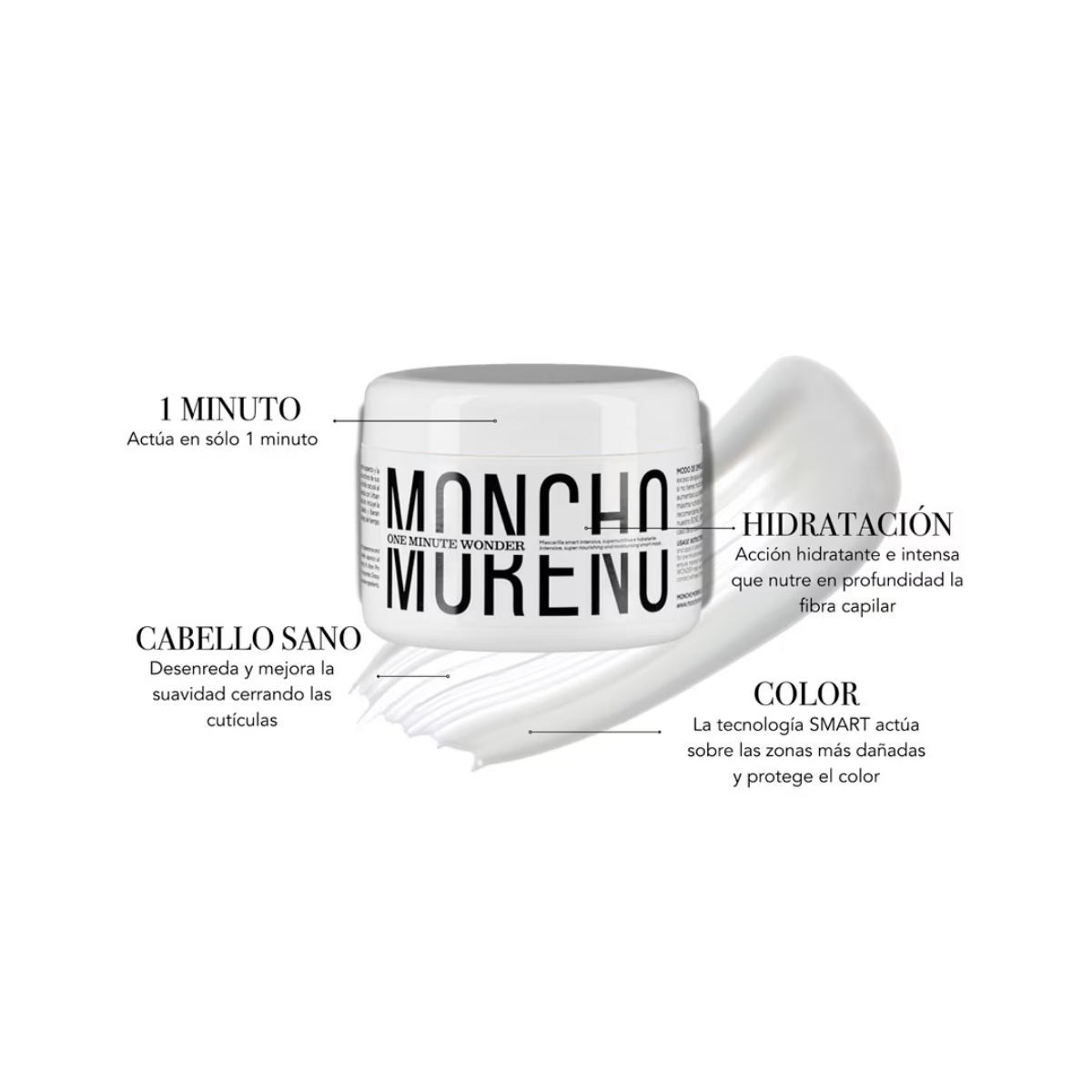 MONCHO MORENO-MASCARILLA ONE MINUTE