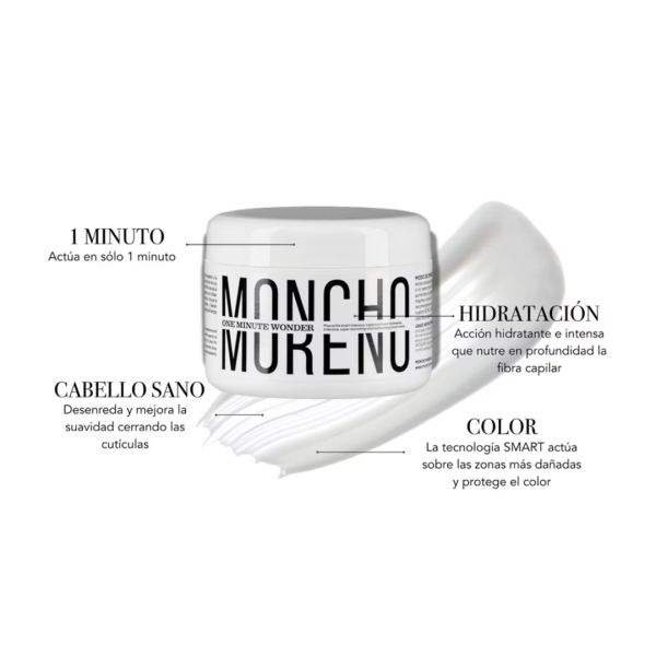 MONCHO MORENO-MASCARILLA ONE MINUTE