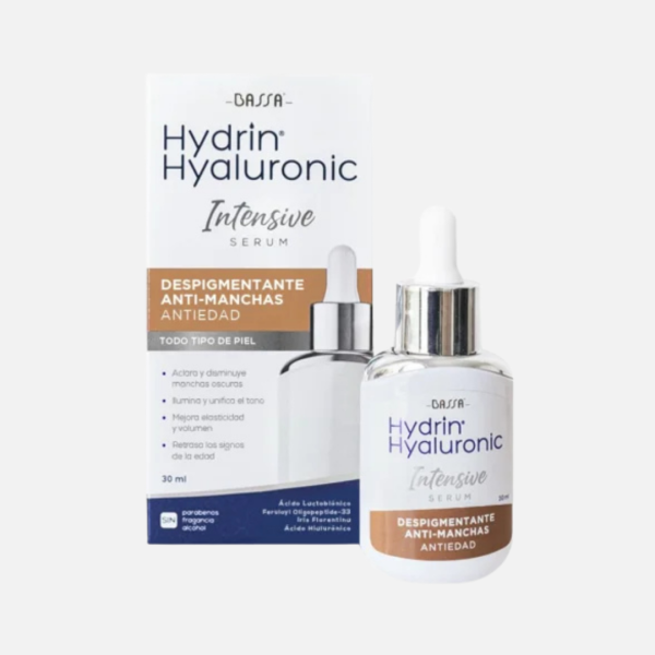 BASSA HYDRIN HYALURONIC INTENSIVE SERUM DESPIGMENTANTE ANTI-MANCHAS ANTIEDAD 30 ML