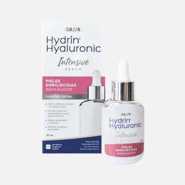 BASSA HYDRIN HYALURONIC INTENSIVE SERUM PIELES ENROJECIDAS REPARADOR 30 ML