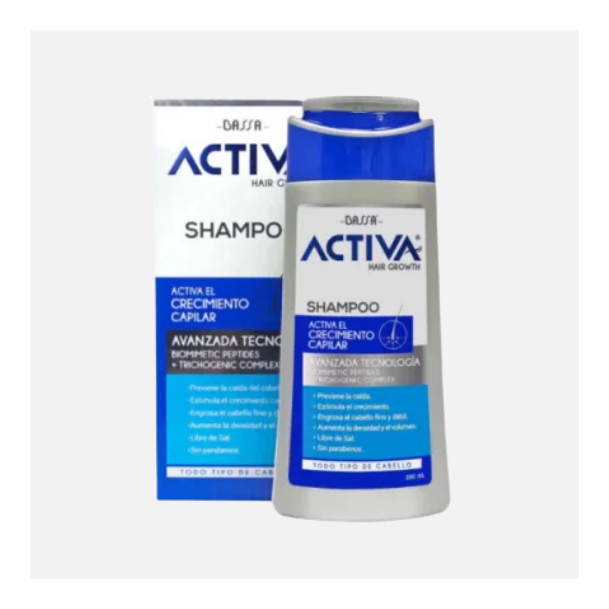 BASSA ACTIVA SHAMPOO ANTICAÍDA 200ML