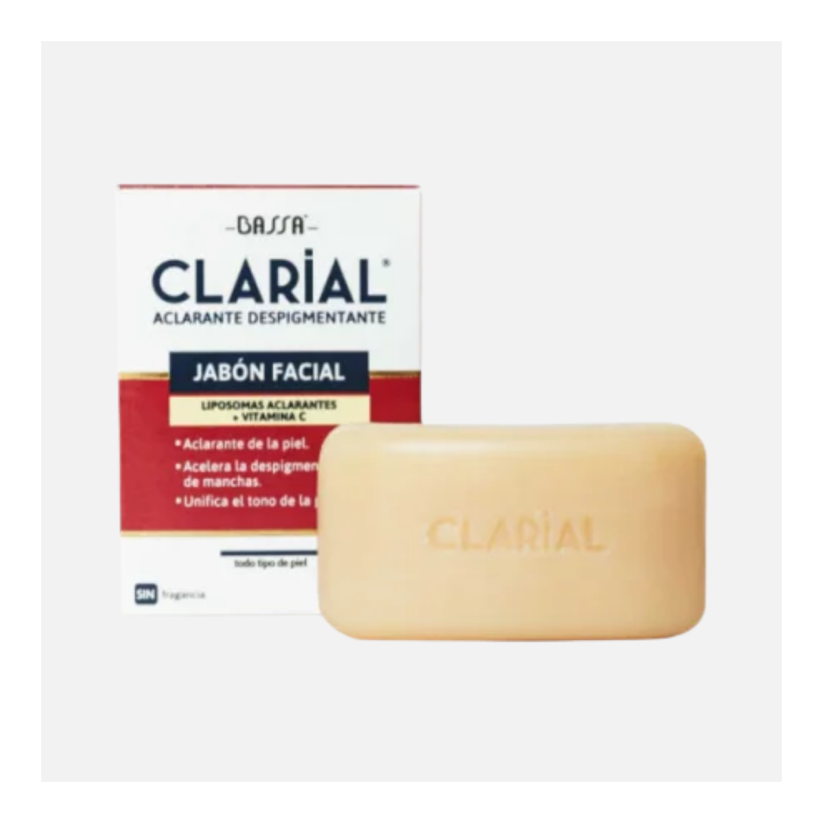 BASSA CLARIAL JABON BARRA 90G