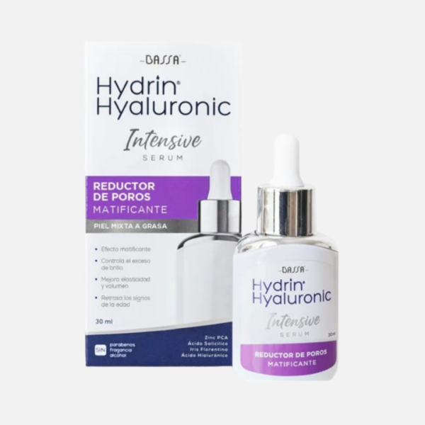BASSA HYDRIN HYALURONIC INTENSIVE REDUCTOR DE POROS MATIFICANTE